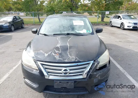 2014 Nissan Sentra Sv from USA, damaged, VIN 3N1AB7APXEY341232